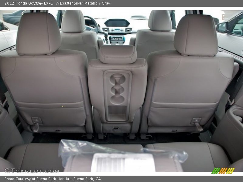 Alabaster Silver Metallic / Gray 2012 Honda Odyssey EX-L