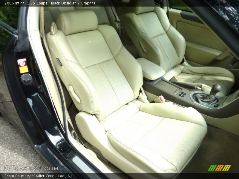 Black Obsidian / Graphite 2006 Infiniti G 35 Coupe
