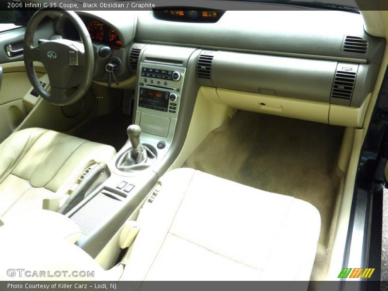 Black Obsidian / Graphite 2006 Infiniti G 35 Coupe