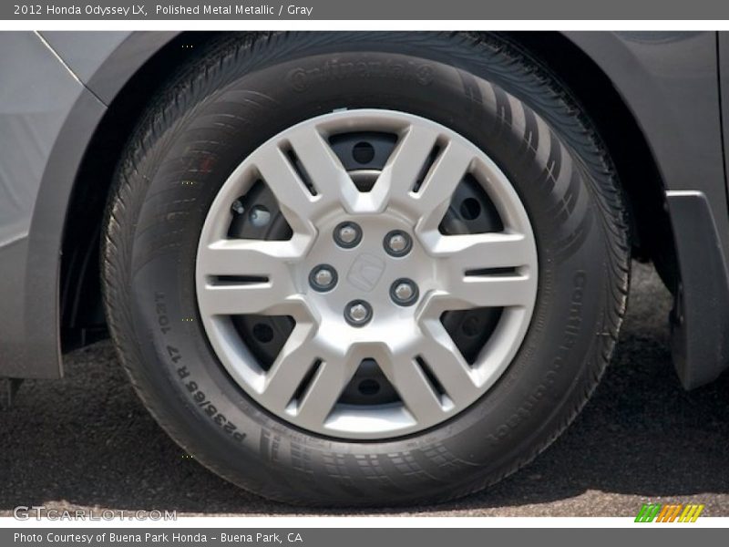 Polished Metal Metallic / Gray 2012 Honda Odyssey LX