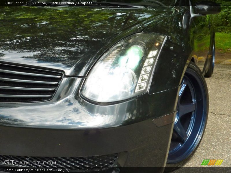Black Obsidian / Graphite 2006 Infiniti G 35 Coupe