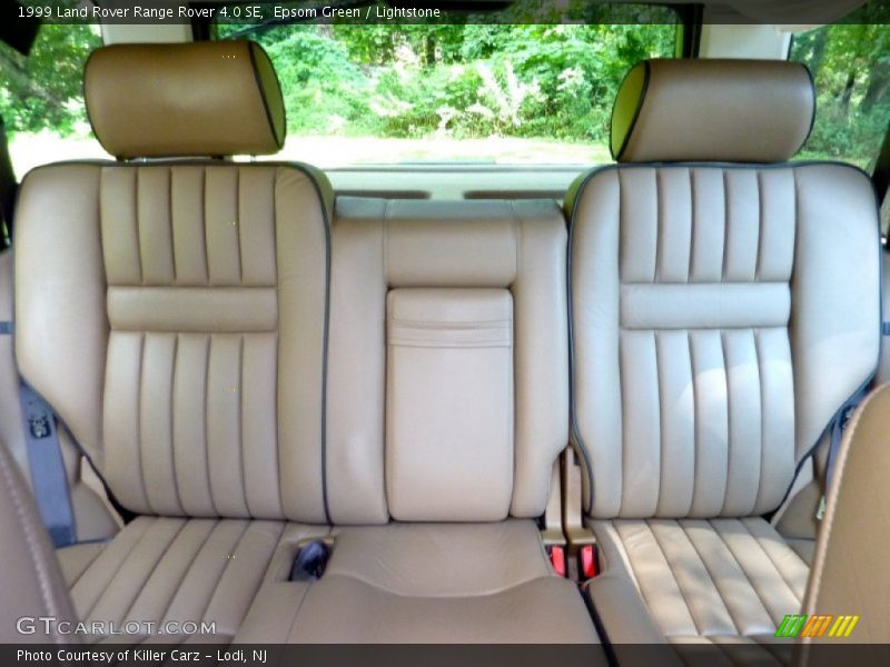 Rear Seat of 1999 Range Rover 4.0 SE