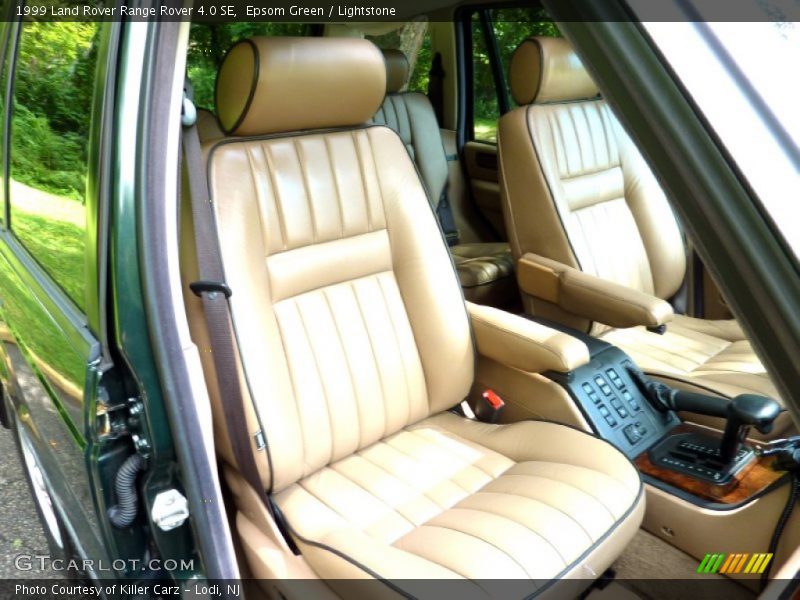 Front Seat of 1999 Range Rover 4.0 SE