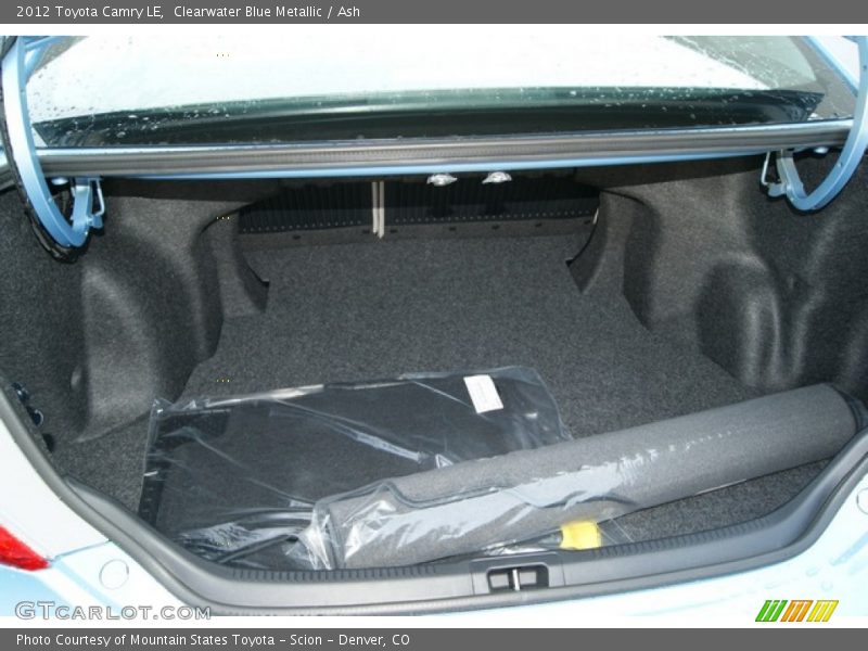 Clearwater Blue Metallic / Ash 2012 Toyota Camry LE