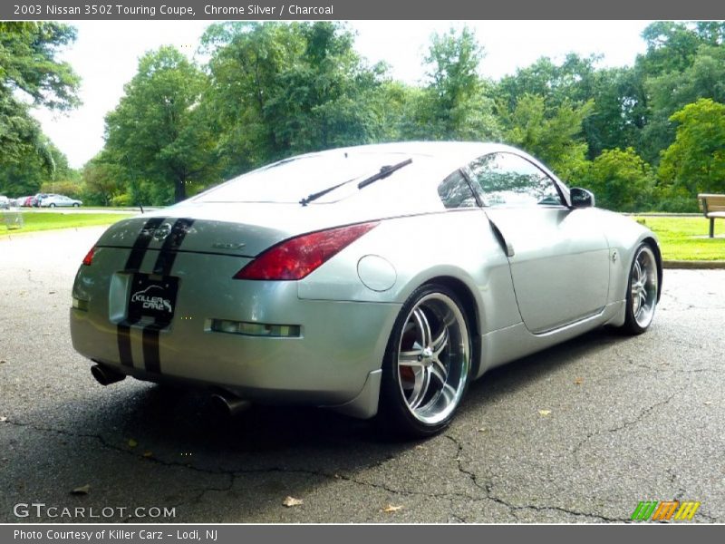 Chrome Silver / Charcoal 2003 Nissan 350Z Touring Coupe