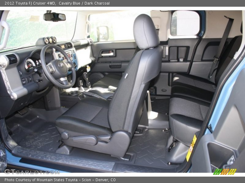  2012 FJ Cruiser 4WD Dark Charcoal Interior