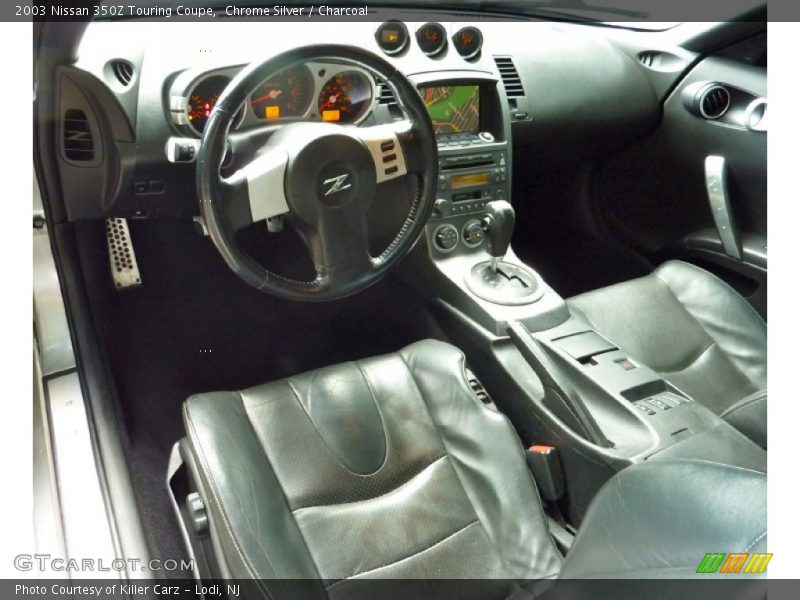 Chrome Silver / Charcoal 2003 Nissan 350Z Touring Coupe