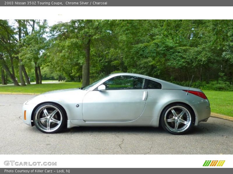 Chrome Silver / Charcoal 2003 Nissan 350Z Touring Coupe