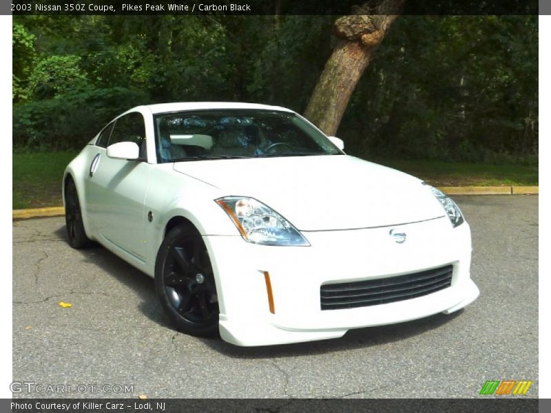 Pikes Peak White / Carbon Black 2003 Nissan 350Z Coupe