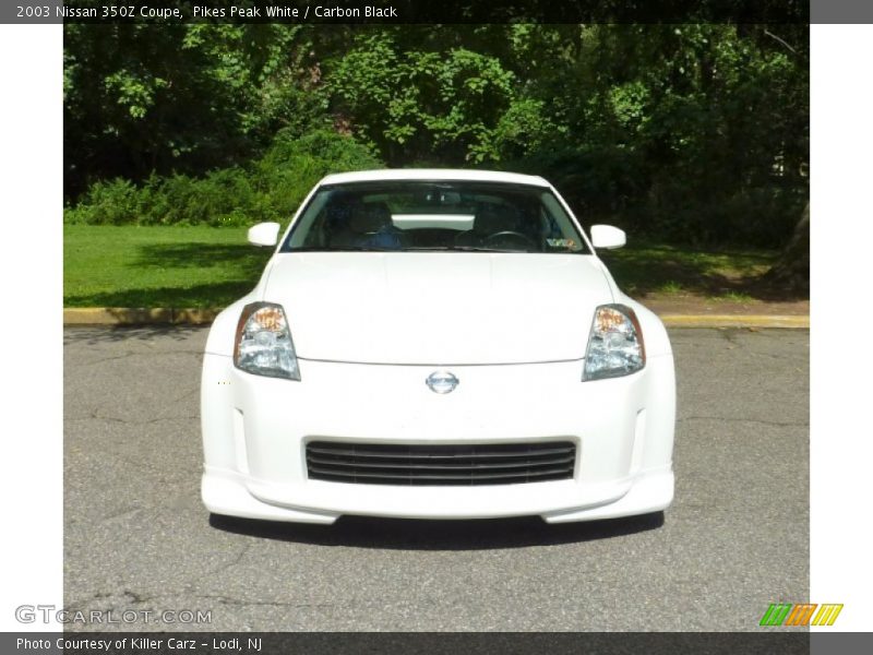 Pikes Peak White / Carbon Black 2003 Nissan 350Z Coupe