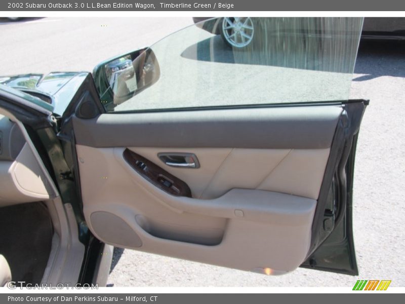 Timberline Green / Beige 2002 Subaru Outback 3.0 L.L.Bean Edition Wagon