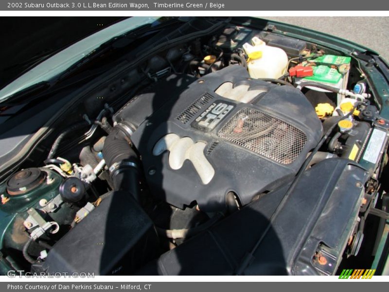 Timberline Green / Beige 2002 Subaru Outback 3.0 L.L.Bean Edition Wagon