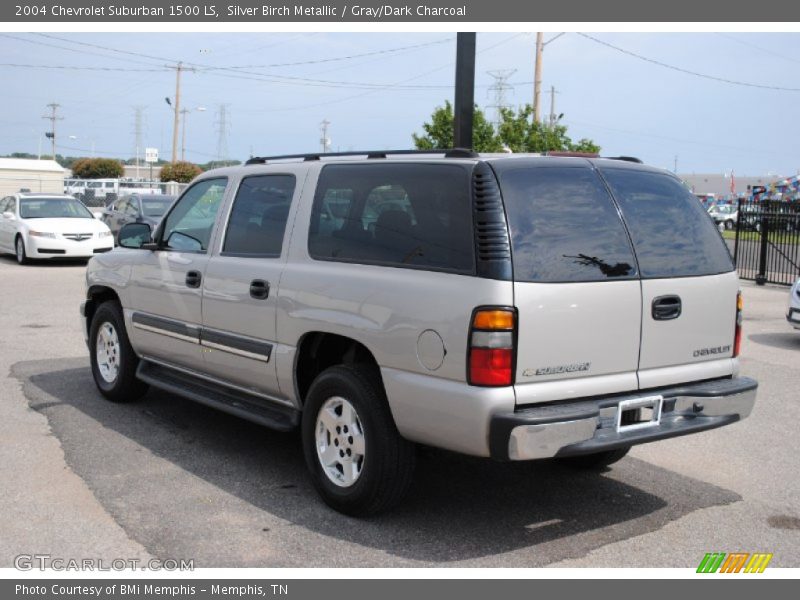 Silver Birch Metallic / Gray/Dark Charcoal 2004 Chevrolet Suburban 1500 LS