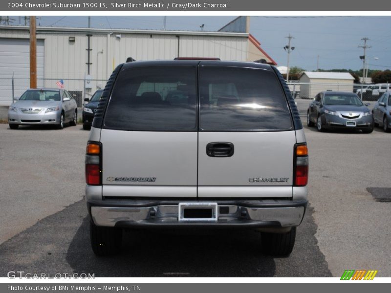 Silver Birch Metallic / Gray/Dark Charcoal 2004 Chevrolet Suburban 1500 LS