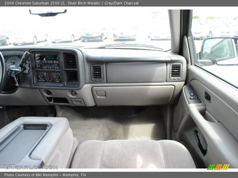 Silver Birch Metallic / Gray/Dark Charcoal 2004 Chevrolet Suburban 1500 LS