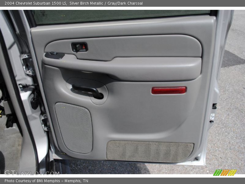 Silver Birch Metallic / Gray/Dark Charcoal 2004 Chevrolet Suburban 1500 LS