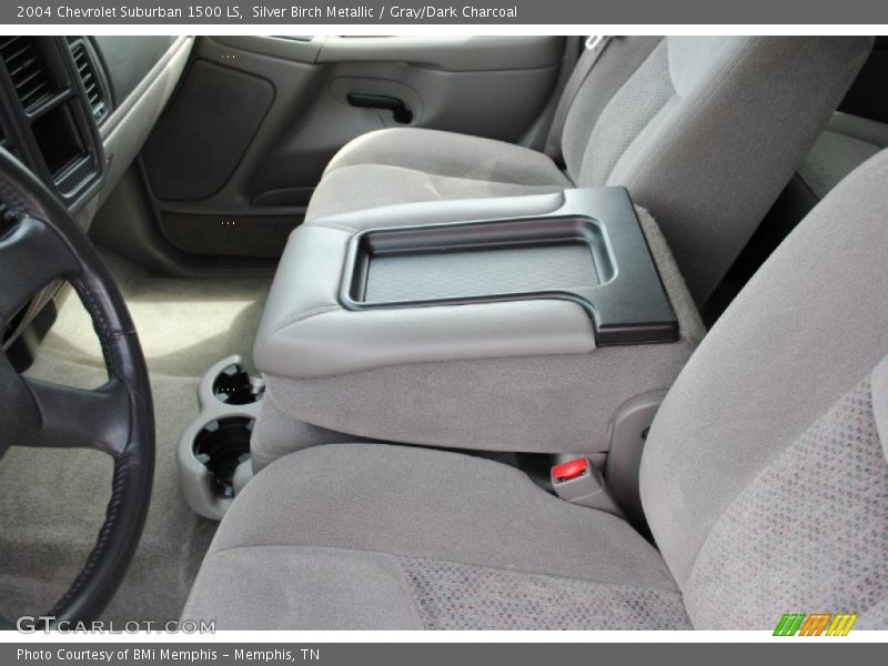 Silver Birch Metallic / Gray/Dark Charcoal 2004 Chevrolet Suburban 1500 LS