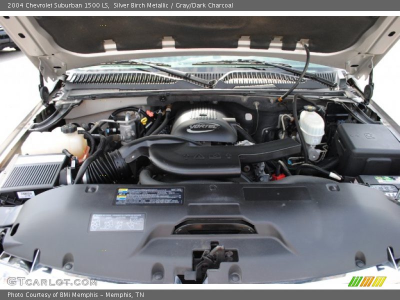 Silver Birch Metallic / Gray/Dark Charcoal 2004 Chevrolet Suburban 1500 LS