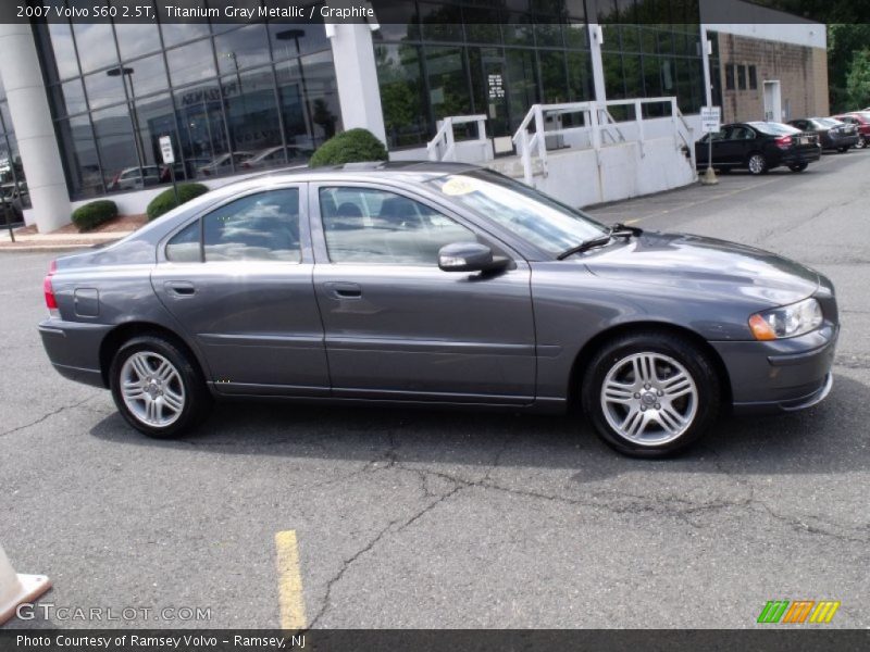Titanium Gray Metallic / Graphite 2007 Volvo S60 2.5T