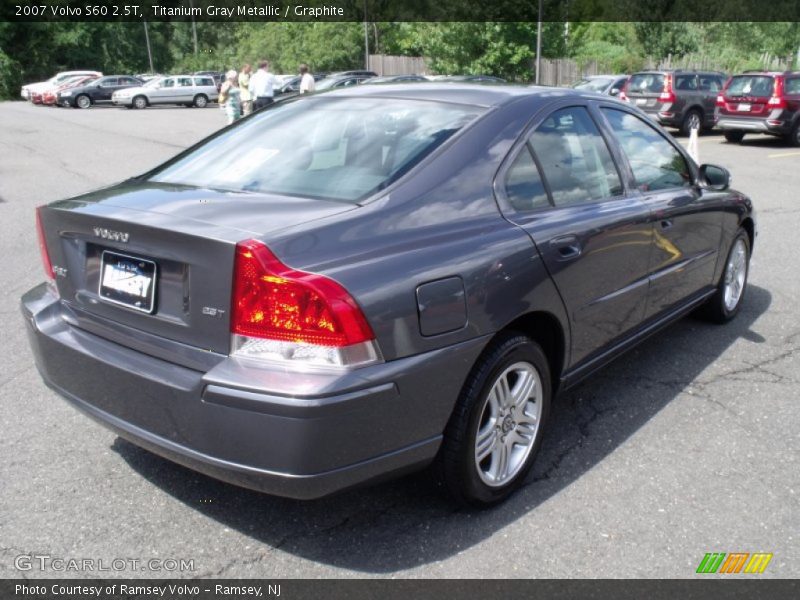 Titanium Gray Metallic / Graphite 2007 Volvo S60 2.5T