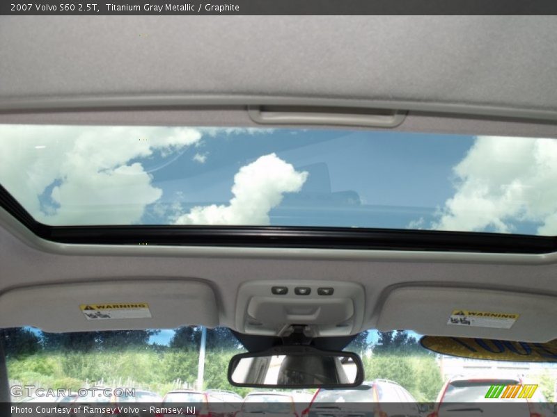 Titanium Gray Metallic / Graphite 2007 Volvo S60 2.5T