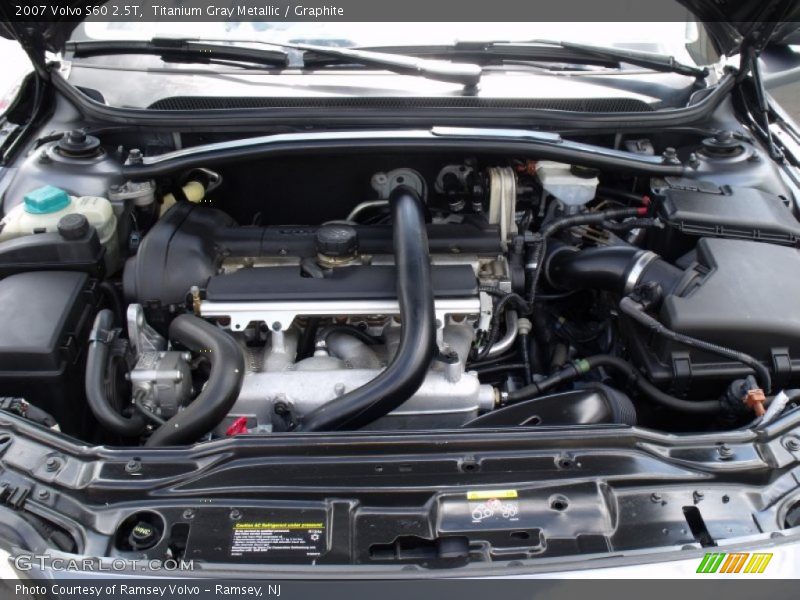 Titanium Gray Metallic / Graphite 2007 Volvo S60 2.5T