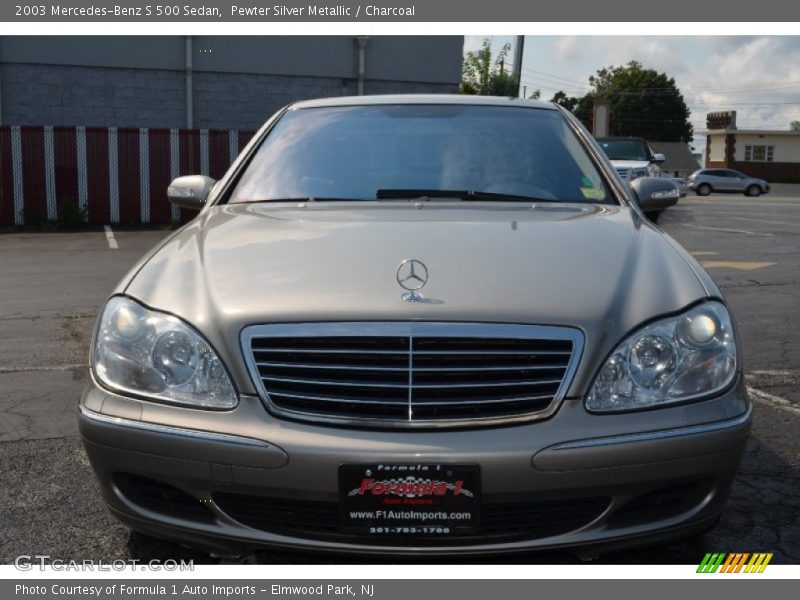 Pewter Silver Metallic / Charcoal 2003 Mercedes-Benz S 500 Sedan