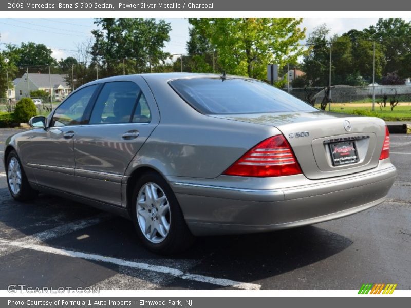 Pewter Silver Metallic / Charcoal 2003 Mercedes-Benz S 500 Sedan
