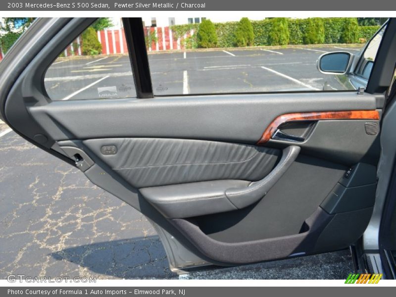 Pewter Silver Metallic / Charcoal 2003 Mercedes-Benz S 500 Sedan