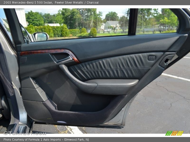 Pewter Silver Metallic / Charcoal 2003 Mercedes-Benz S 500 Sedan