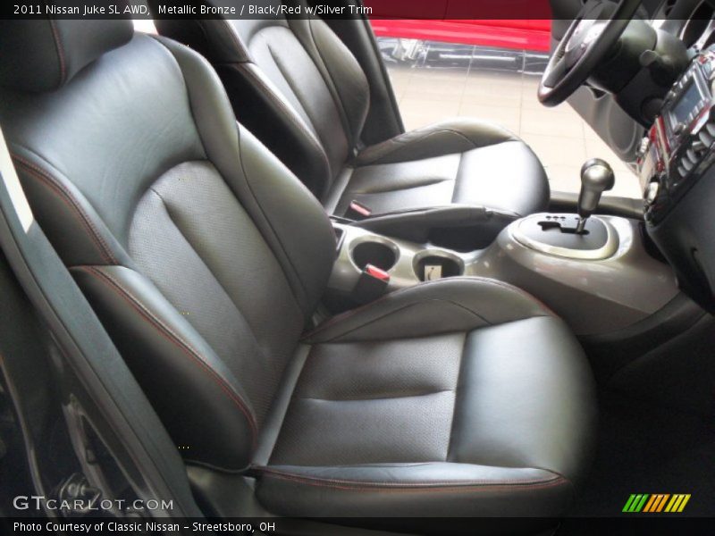 Metallic Bronze / Black/Red w/Silver Trim 2011 Nissan Juke SL AWD