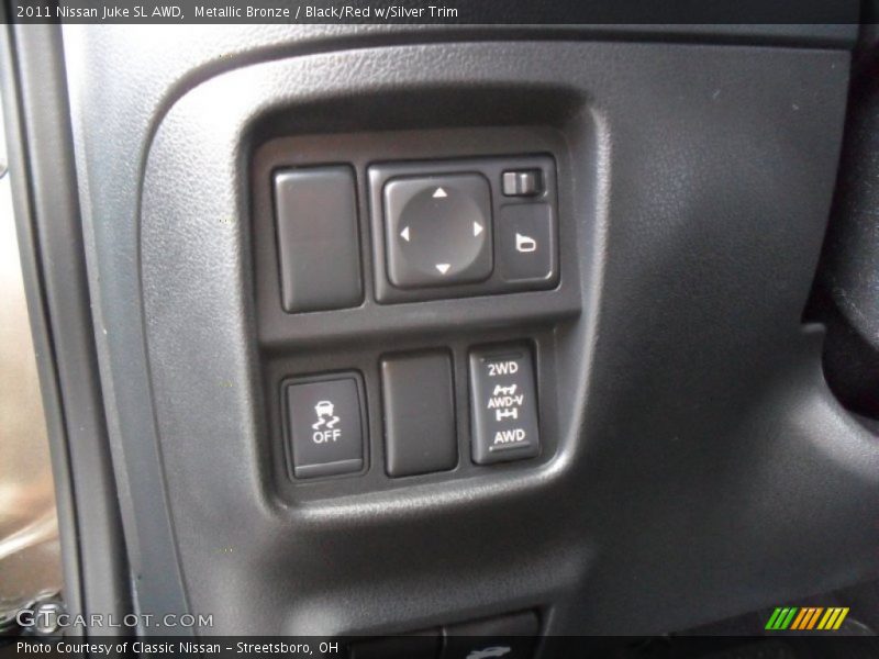 Metallic Bronze / Black/Red w/Silver Trim 2011 Nissan Juke SL AWD