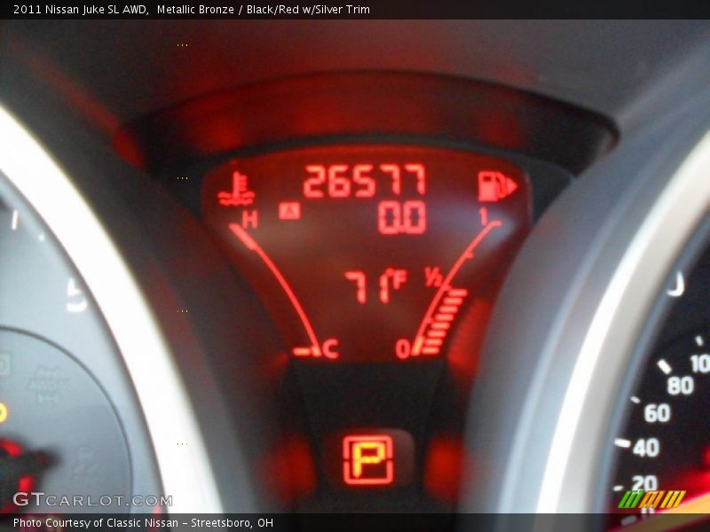 Metallic Bronze / Black/Red w/Silver Trim 2011 Nissan Juke SL AWD