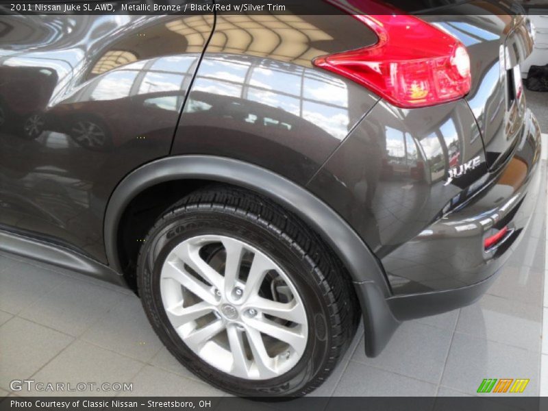 Metallic Bronze / Black/Red w/Silver Trim 2011 Nissan Juke SL AWD