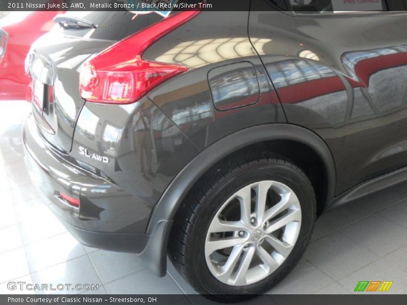 Metallic Bronze / Black/Red w/Silver Trim 2011 Nissan Juke SL AWD