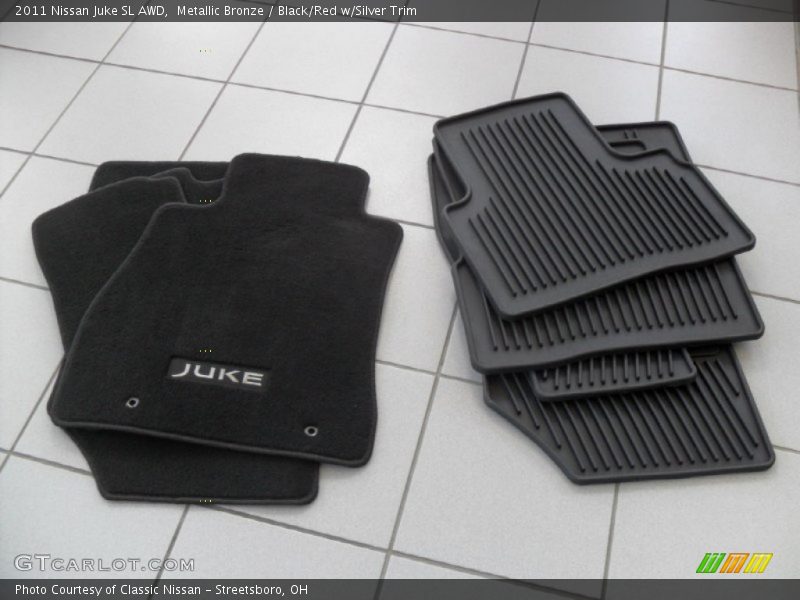 Metallic Bronze / Black/Red w/Silver Trim 2011 Nissan Juke SL AWD