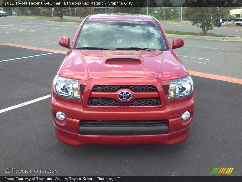 Barcelona Red Metallic / Graphite Gray 2011 Toyota Tacoma X-Runner