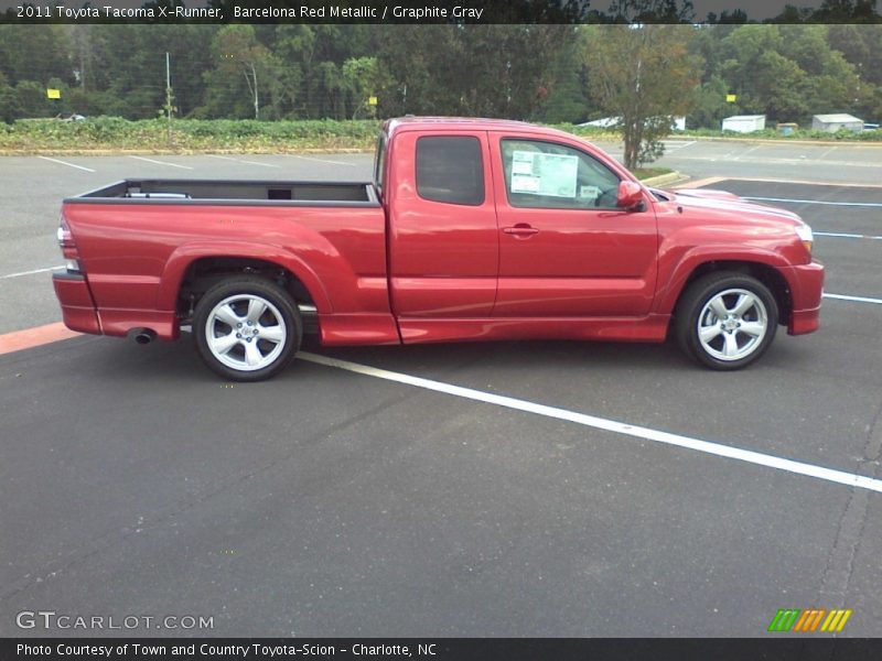  2011 Tacoma X-Runner Barcelona Red Metallic
