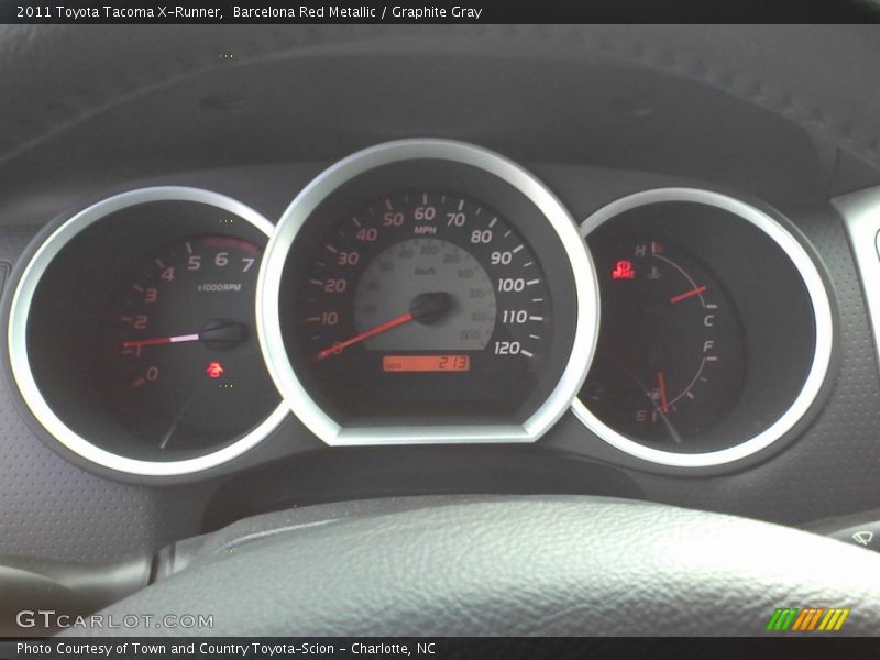  2011 Tacoma X-Runner X-Runner Gauges
