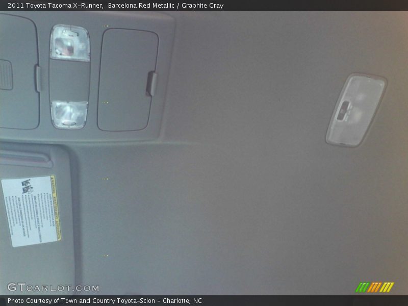 Barcelona Red Metallic / Graphite Gray 2011 Toyota Tacoma X-Runner