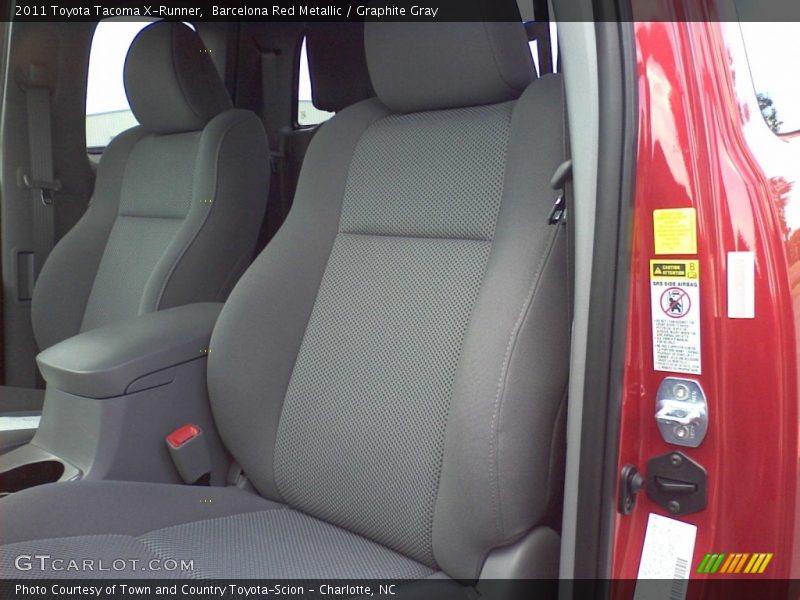 Barcelona Red Metallic / Graphite Gray 2011 Toyota Tacoma X-Runner