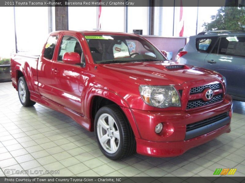 Front 3/4 View of 2011 Tacoma X-Runner