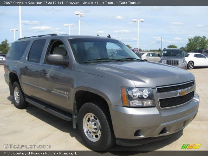 Graystone Metallic / Light Titanium/Dark Titanium 2007 Chevrolet Suburban 2500 LS 4x4