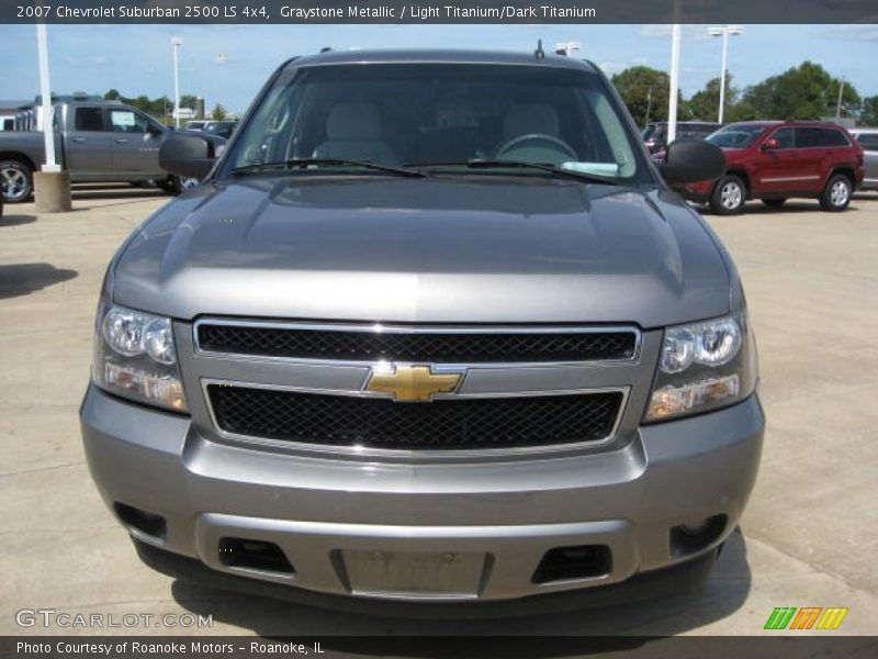 Graystone Metallic / Light Titanium/Dark Titanium 2007 Chevrolet Suburban 2500 LS 4x4