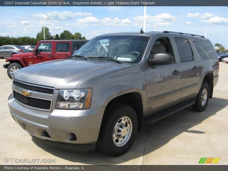 Graystone Metallic / Light Titanium/Dark Titanium 2007 Chevrolet Suburban 2500 LS 4x4