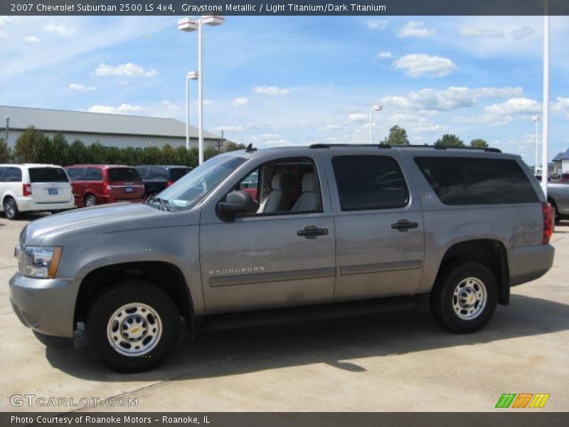 Graystone Metallic / Light Titanium/Dark Titanium 2007 Chevrolet Suburban 2500 LS 4x4