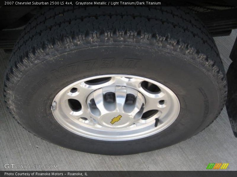 Graystone Metallic / Light Titanium/Dark Titanium 2007 Chevrolet Suburban 2500 LS 4x4