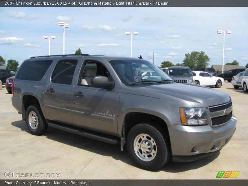 Graystone Metallic / Light Titanium/Dark Titanium 2007 Chevrolet Suburban 2500 LS 4x4