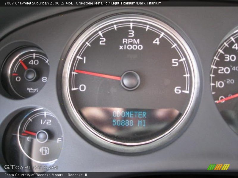 Graystone Metallic / Light Titanium/Dark Titanium 2007 Chevrolet Suburban 2500 LS 4x4