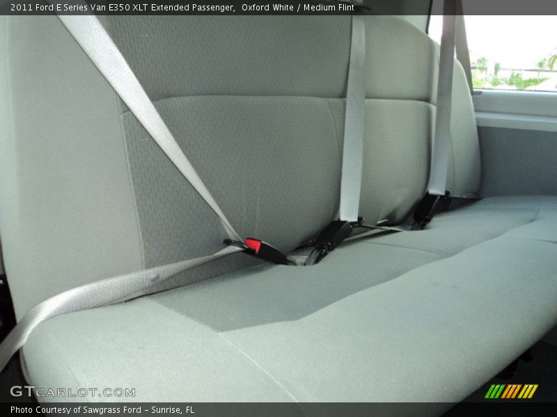 Oxford White / Medium Flint 2011 Ford E Series Van E350 XLT Extended Passenger